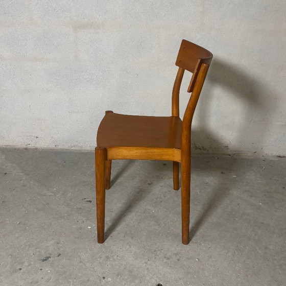 Image 1 of 6 sedie “Portex” Peter Hvidt e Orla Mølgaard-Nielsen