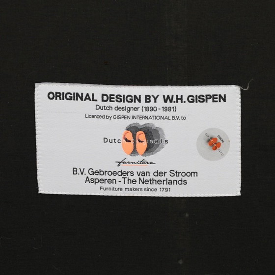 Image 1 of Divano Bauhaus, modello 444 di W.H. Gispen per Dutch Originals, Paesi Bassi, anni '90