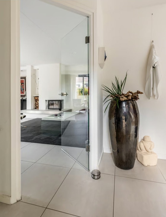 Image 1 of Vaso in ceramica VESPER XXL in metallo lucido 97cm