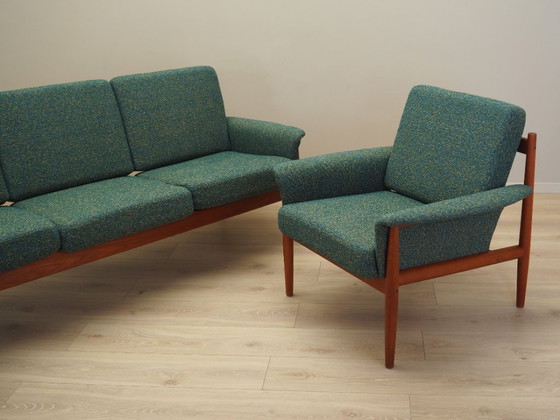 Image 1 of Lounge suite, Danish design, 1960s, designer: Grete Jalk, manufacturer: France & Søn