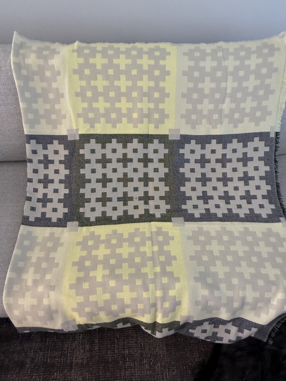Image 1 of Hay 9, Plaid in Lemon/Gray