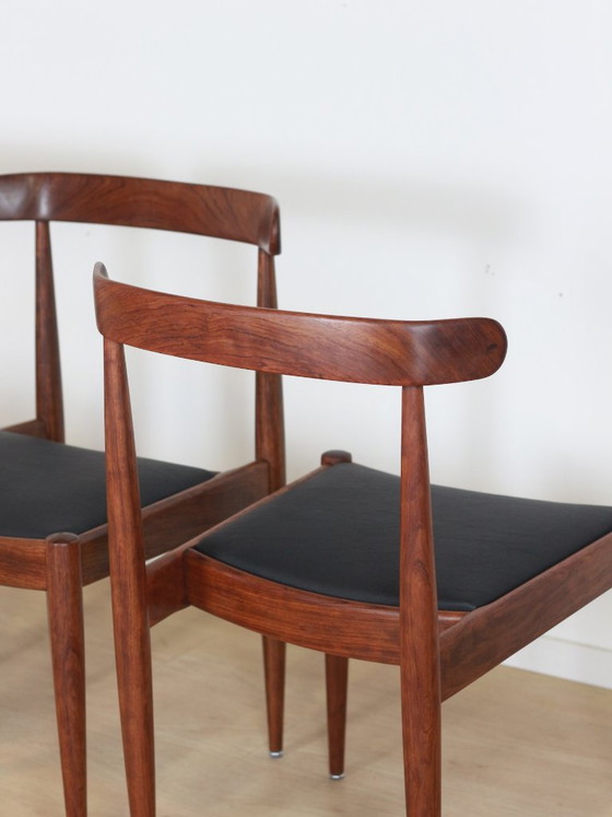 Vintage 4× Stoelen – Alfred Hendrickx Belform – Eetkamerstoelen, Wood (photo 4 of 12)