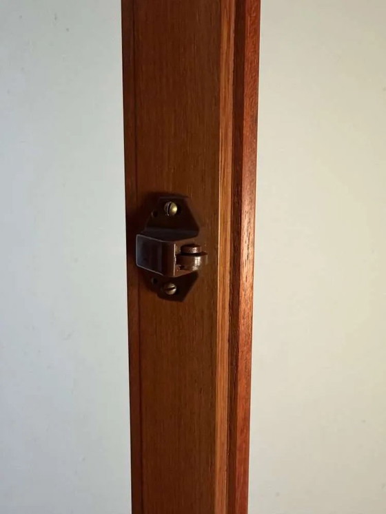 Image 1 of Omann Jun teak display cabinet 1960s Danish design