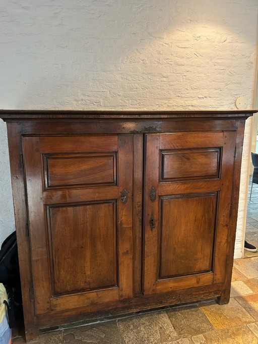 Vintage antique wooden cabinet