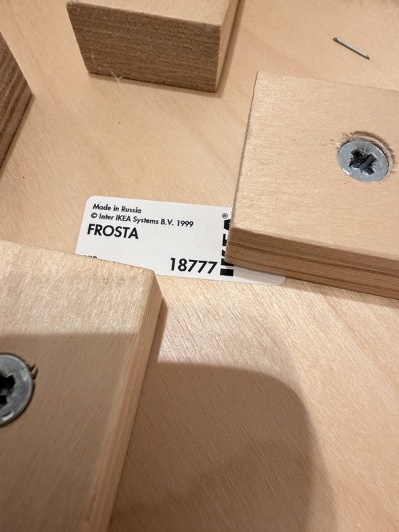 IKEA FROSTA Vintage 1999 | Sgabello di design soffice – Sgabelli, Wood, Textile (photo 4 of 9)