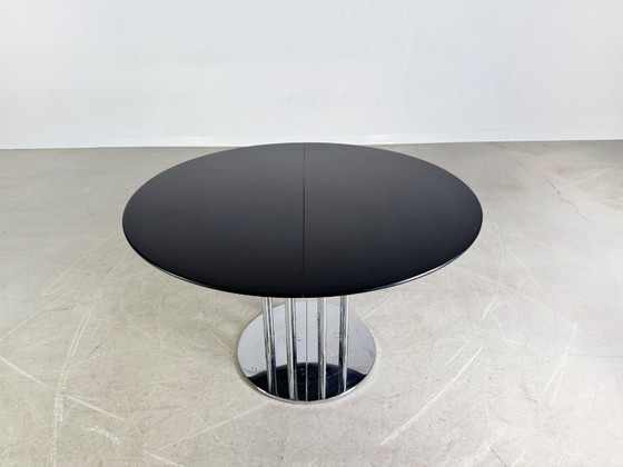 Image 1 of Original S1047 Thonet Table de salle à manger extensible 1980 Design Table