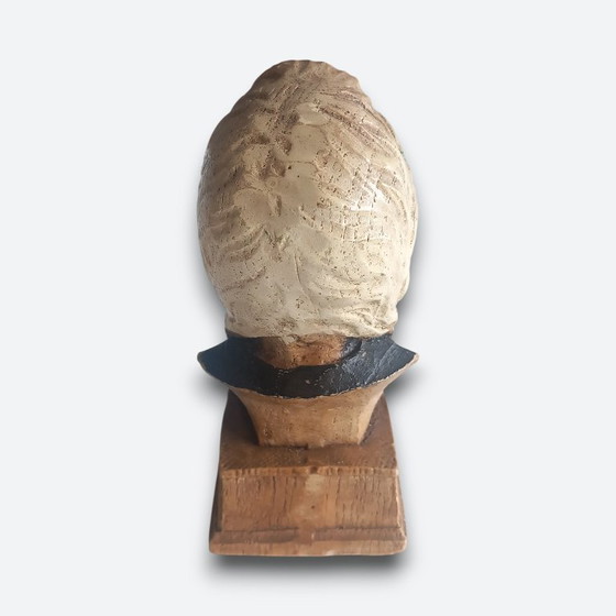 Image 1 of Tijl en Nele Uilenspiegel – Boekensteunen (2) – Arbopanda – Made in Belgium – ca. 1960–1970