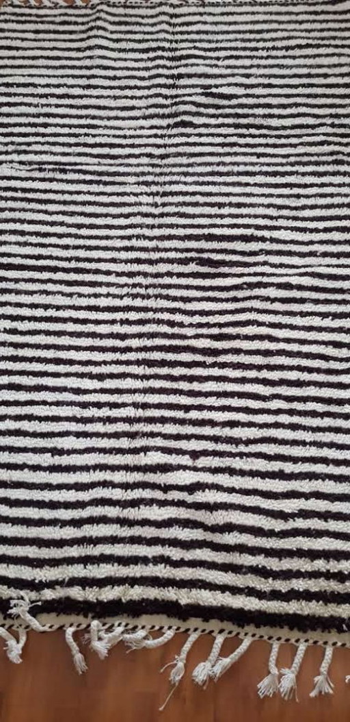 Handgeknoopt Berber kleed wol 249x162cm