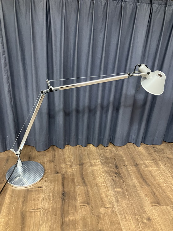 Image 1 of Artemide Tolomeo Design Chrome Table Lamp Architect Lamp