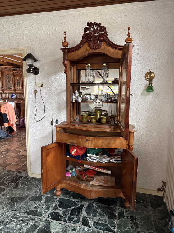 Image 1 of Vetrina Bonheur in stile Guglielmo III