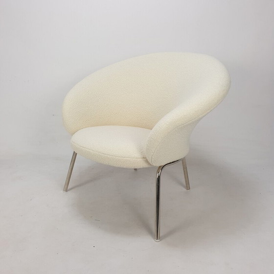 Image 1 of Paire de fauteuils vintage en acier "F570" par Pierre Paulin pour Artifort, 1960