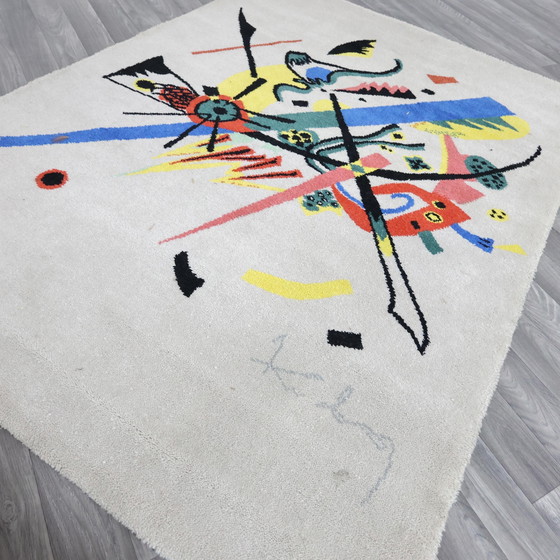 Image 1 of Kandinsky Wassily Dänemark Ege Art Line Teppichdesign 1980er Jahre