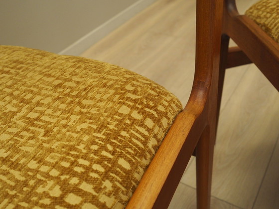 Image 1 of Satz von sechs Stühlen aus Teakholz, Dänisches Design, 1970er Jahre, Produktion: Dänemark