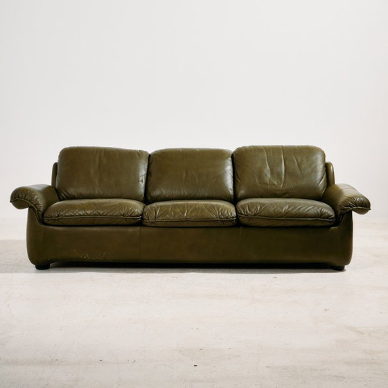 Image 1 of MK10258 Ledersofa-Set, 3-teilig
