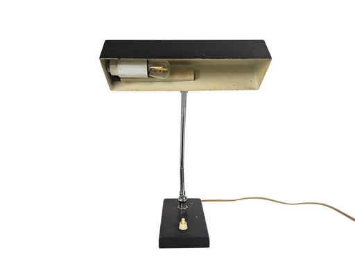 Anvia Almelo - Hollande - J.J.M. Hoogervorst - lampe de table - métal - années 60