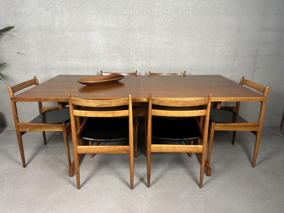 Image 1 of Vintage dining room set - Van Den Berghe Pauvers 1966