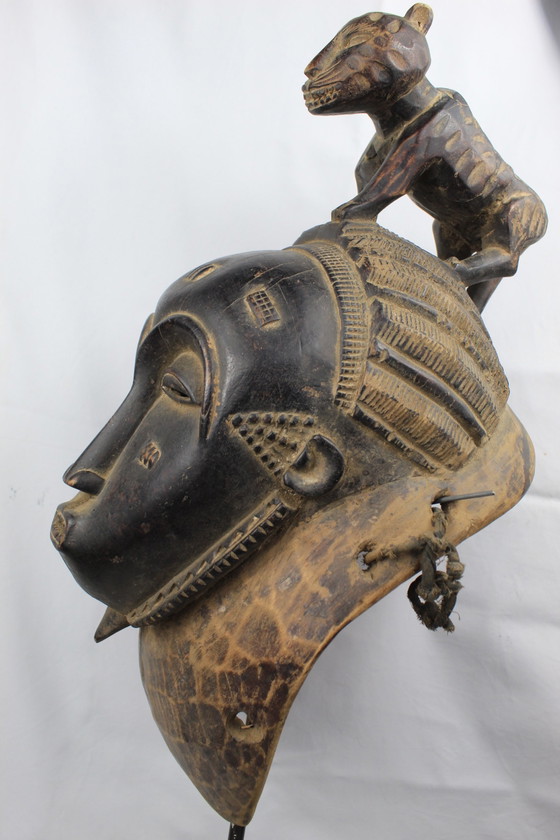 Masque Africain Baoulé – Sculptures, Wood (photo 6 of 10)