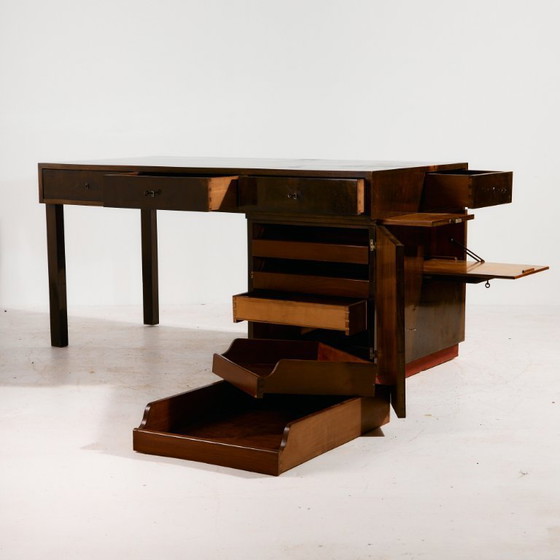 Image 1 of MK10478 Escritorio y sillón Art Déco, Juego de 2