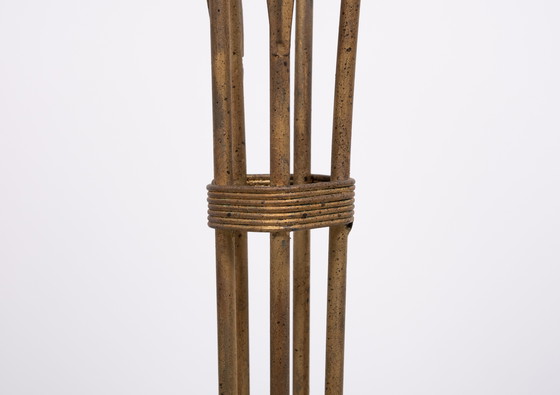 Image 1 of Lampadaire floral Hollywood Regency