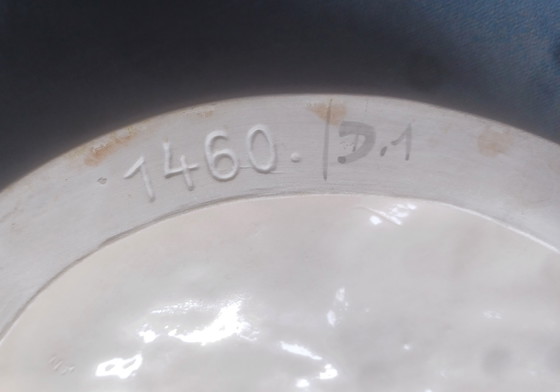 Image 1 of Placa antigua en relieve, Viena, Austria, Karl Perl, María y el Niño Jesús.