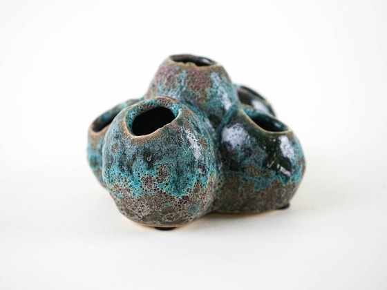 Image 1 of Ceramic vase – flower frog, Danish design, 1960s, made in Denmark