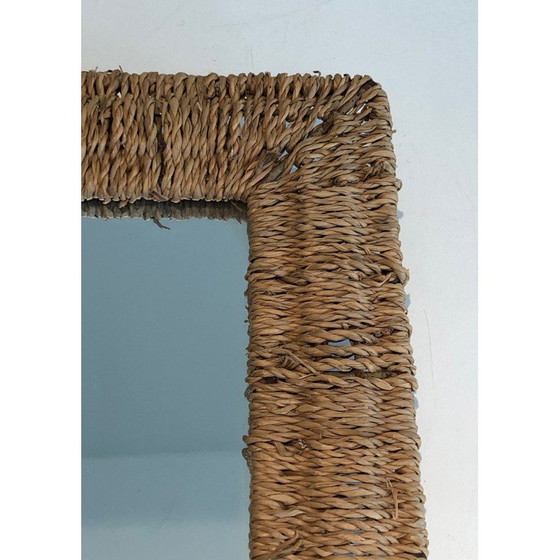 Image 1 of Vintage rope wall mirror, 1970