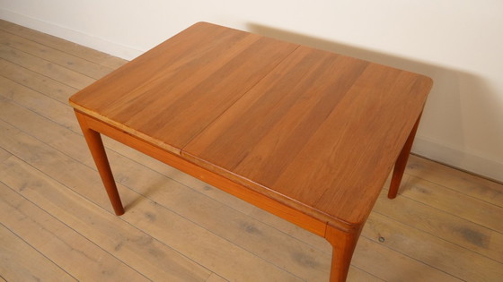 Image 1 of Table de salle à manger vintage | Teck massif | Extensible | Glostrup