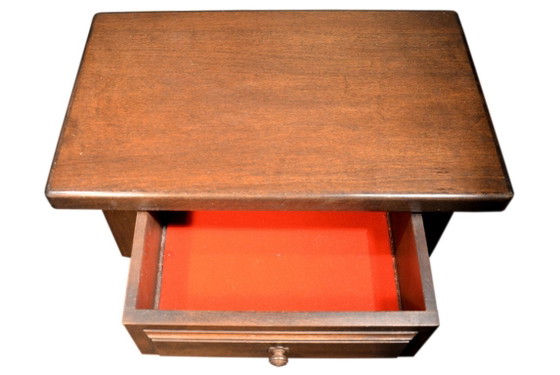 Solid Oak Bedside Table, W59xD37xH57cm – Nightstands, Wood (photo 2 of 9)