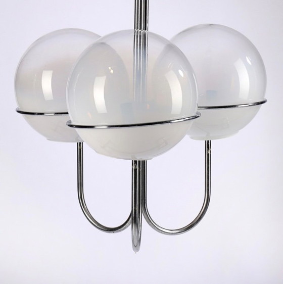 Image 1 of Italiaanse plafondlamp 1970's