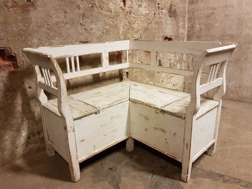 Einzigartige alte Eckbank aus den 1920er Jahren