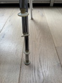 4 pieds empilables vintage Eames Herman Miller DSS des années 70