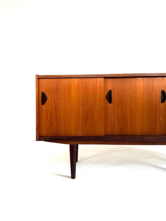 Credenza danese in teak vintage, anni '60, Credenze, Legno, Marrone (foto 2 di 12)