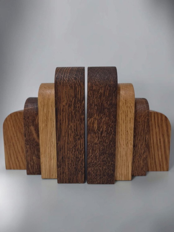 FERMALIBRI - ART DÉCO / SCUOLA DI AMSTERDAM – ArtDecoOnline, Oggetti decorativi, Legno (photo 3 of 5)