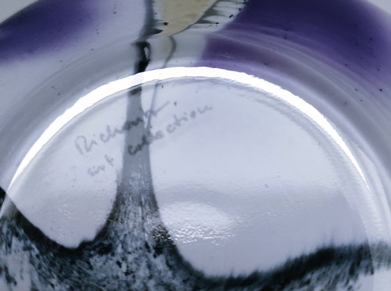 Image 1 of richartz vase art glass 80s