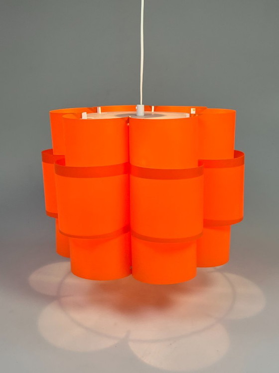 Vintage pendant lamp, Hans Agne Jakobsen, Scan-light, Tn64/410 – Plastic (photo 4 of 15)