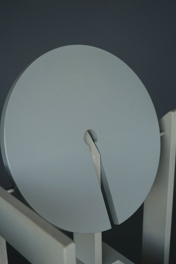 Image 1 of Rare pair of 'Plakhout' side chairs by Henk Lampe, 1979