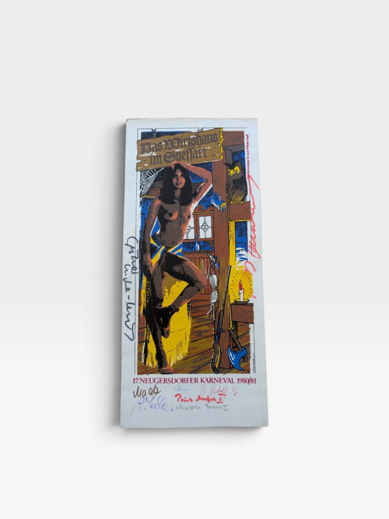 10 x Pósters de Carnaval (1970s / 1980s), Papel, Multicolor (foto 4 de 11)