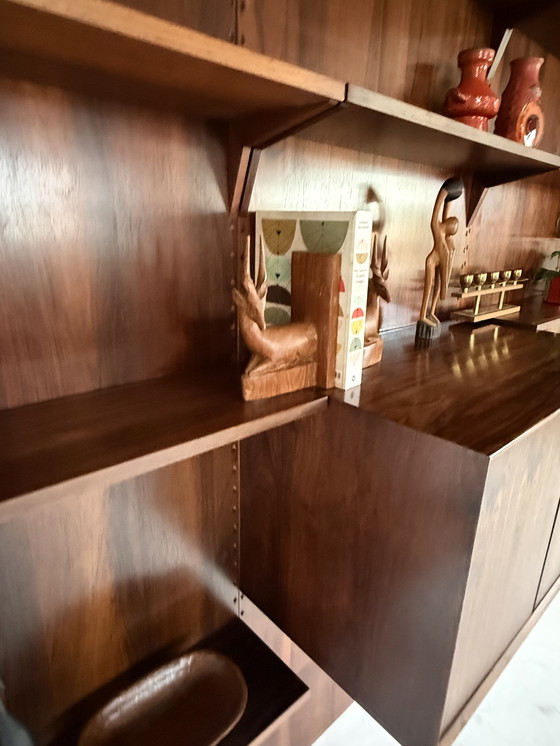 Image 1 of Système mural modulaire Vintage XL, Poul Cadovius '60