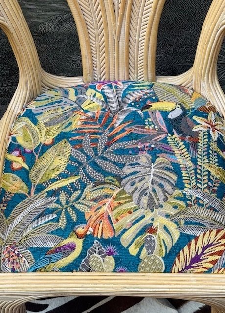 Image 1 of 6 Esszimmerstühle aus Bambus von Vivai del Sud