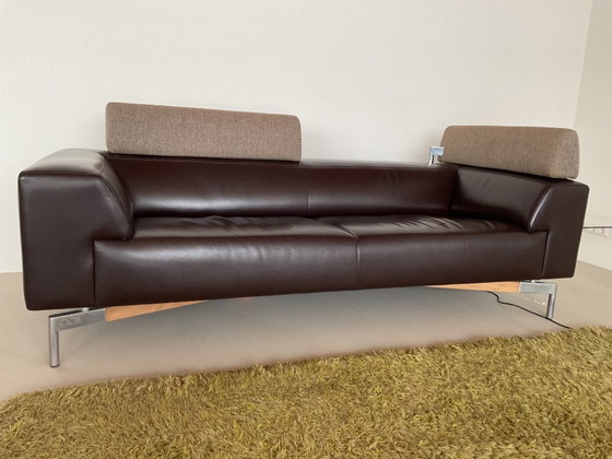 Image 1 of Leolux 3-Sitzer-Sofa Howlo mit drehbaren Rückenlehnen