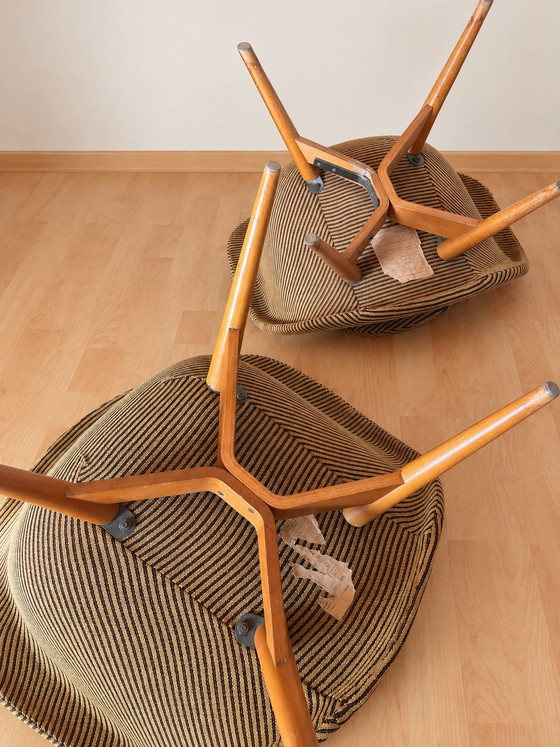Paire de Fauteuils en Fibre de Verre František Jirák Modèle 24-24, Tchécoslovaquie, années 1960 (photo 7 of 11)