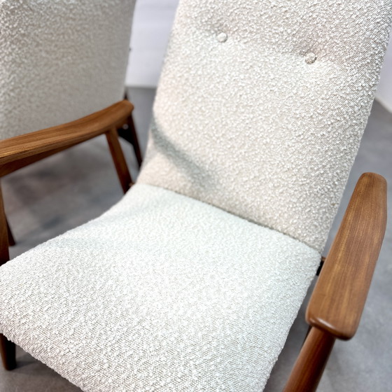 Image 1 of Louis van Teeffelen Juego de Sillones Bouclé Retapizados