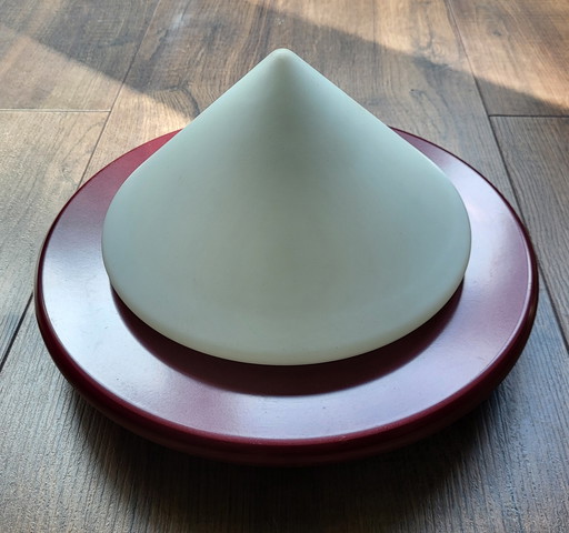 Vintage Massive cone-shaped ceiling light from the 1980s/90s.