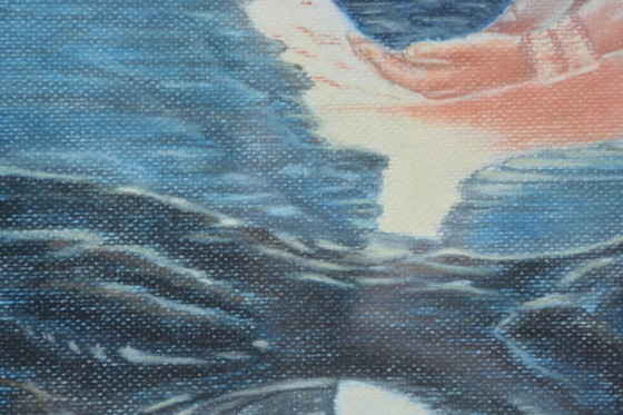 Image 1 of Krijt tekening van  Ann  Brown 