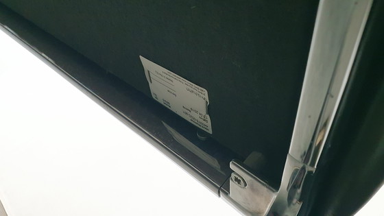 Image 1 of Asienta Design Sofa 3Z Black Leather Wilkhahn Jehs & Laub 2019