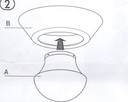 Tre Ci Luce lámpara de techo Galileo
