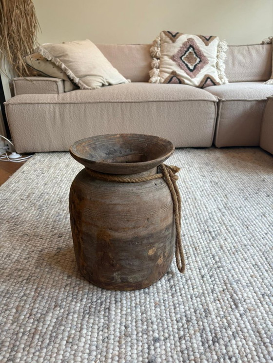 Image 1 of Bellissimo vaso di legno boho