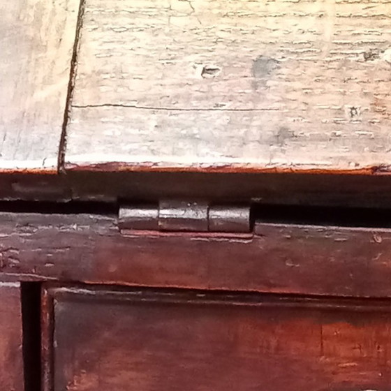 Image 1 of 18th-century English drop-front secretary
