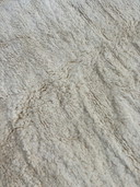 LUXURIOUS CUSTOM RUG, 300X300cm Moroccan Berber Rug, Unique White & Gray Rug, Handmade Geometric Carpet,