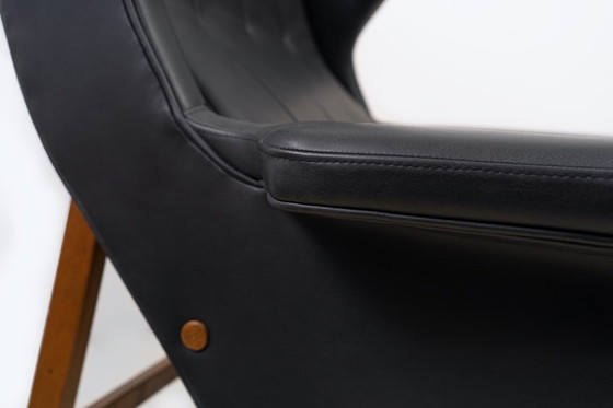 Image 1 of Poltrona Wingback 877 di Gianfranco Frattini per Cassina, 1959